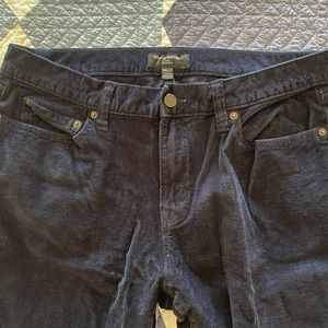 NWOT banana republic Navy corduroy